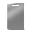 thumbnail image 1 of EWSFHUI Stainless Steel Cutting Board for Kitchen Heavy Duty Chopping Board (S, 18"L x 11.8" W), 1 of 3