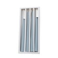 thumbnail image 1 of EWSFHUI Taper Candles 10" Smokeless Candle Sticks Set of 4 | Aromatherapy Natural Soy Wax Candlesticks for Home Decorations,Tapered Candles for Mantles,Wedding,House Warming Gifts (Blue), 1 of 5