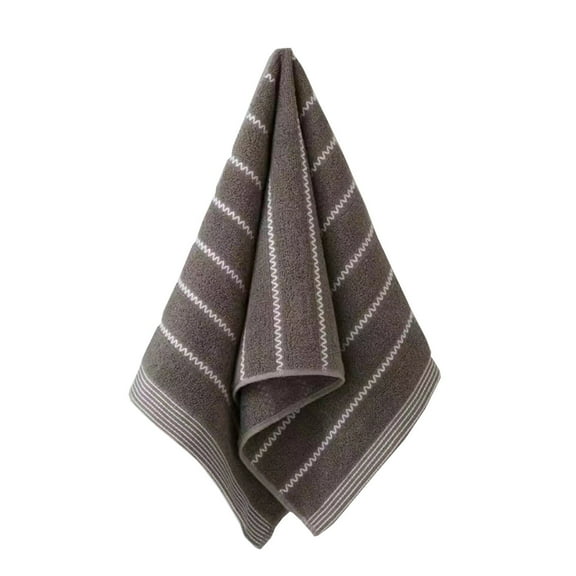 Nmdmisc Towels Washcloths, Ripple Towel, Coral Fleece Cut Edge Towel Plain Wash Face Towel Soft and Absorbent Gift,Household Highly Absorbent and Soft Feel Fingertip Towels (27.6 * 12.6 in)