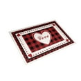 thumbnail image 1 of Nmdmisc Valentine's Day Doormat Bathroom Rugs Valentines Day Red Heart Shaped and Love Lips Non Slip Ultra Absorbent Mat for Outdoor Indoor Entrance Floor Mat Kitchen Home Decor 24x16 Inch, 1 of 1