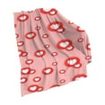 thumbnail image 1 of Nmdmisc Valentine’s Hearts Pattern Bed Blanket Warm Plush Pink Red Throw Blanket Lightweight Soft Flannel Blankets for Living Rooms Sofa Bedroom Decor 39" X 29", 1 of 6