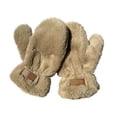 thumbnail image 1 of Nmdmisc Warm Winter Gloves Velvet Gloves New Plush Gloves Women, Faux Rabbit Fur Elastic Warm Gloves for Cold Weather -Khaki, 1 of 5
