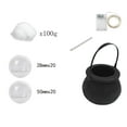 thumbnail image 1 of Nmdmisc Witch Jar Bubbling Cauldron DIY Set,Clear Plastic Balls and String Light Bubble Witch's Cauldron,Halloween Decorations Indoor, Halloween Party Indoor DIY Witch Prop Decor, 1 of 6