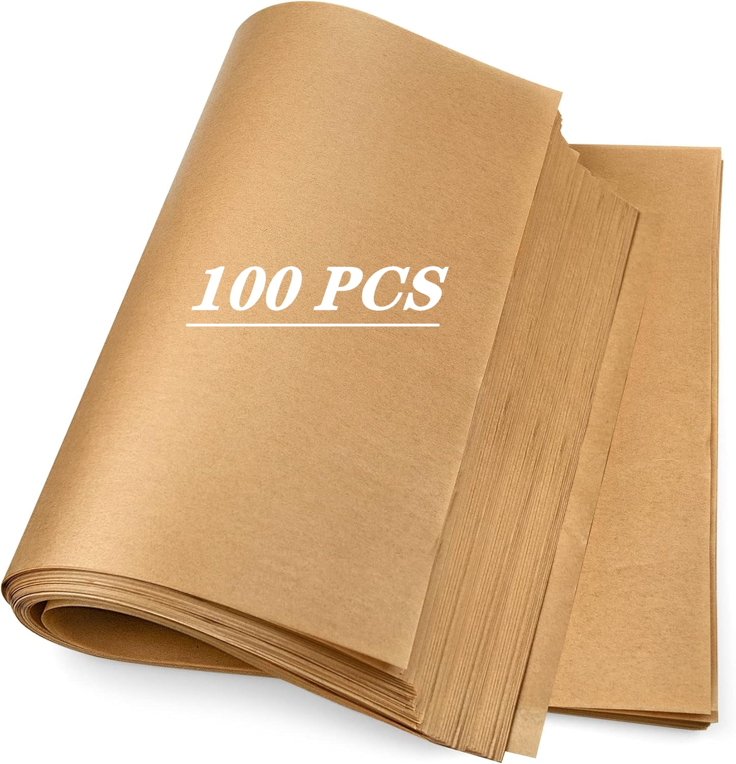 Nmkwnr 100 Pack Parchment Paper Sheets Non Stick Parchment for Baking, Air Fryer, Grilling, Oven, 12"x16"
