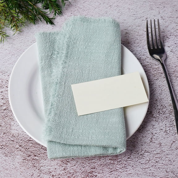 Nmkwnr 12 Pack Cloth Napkins Dinner Table Napkins Washable Napkins for Dinner, Wedding Parties, Table Decorations, 17"x17"