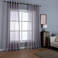 thumbnail image 1 of Nmkwnr 2 Panels Set Sheer Curtain Sheer Light Filtering Window Drapes for Living Room/Bedroom, 84" x 102", 1 of 7
