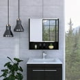 thumbnail image 1 of Nmkwnr 24" Wall Cabinet with Mirror and 1 Shelf, Perfect for Home, Bathroom, 1 of 6