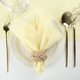 thumbnail image 1 of Nmkwnr 4 Pack Handmade Cloth Napkins Cotton Napkins Washable Cloth Napkin for Dinner, Wedding and Parties, 16"x16", 1 of 7