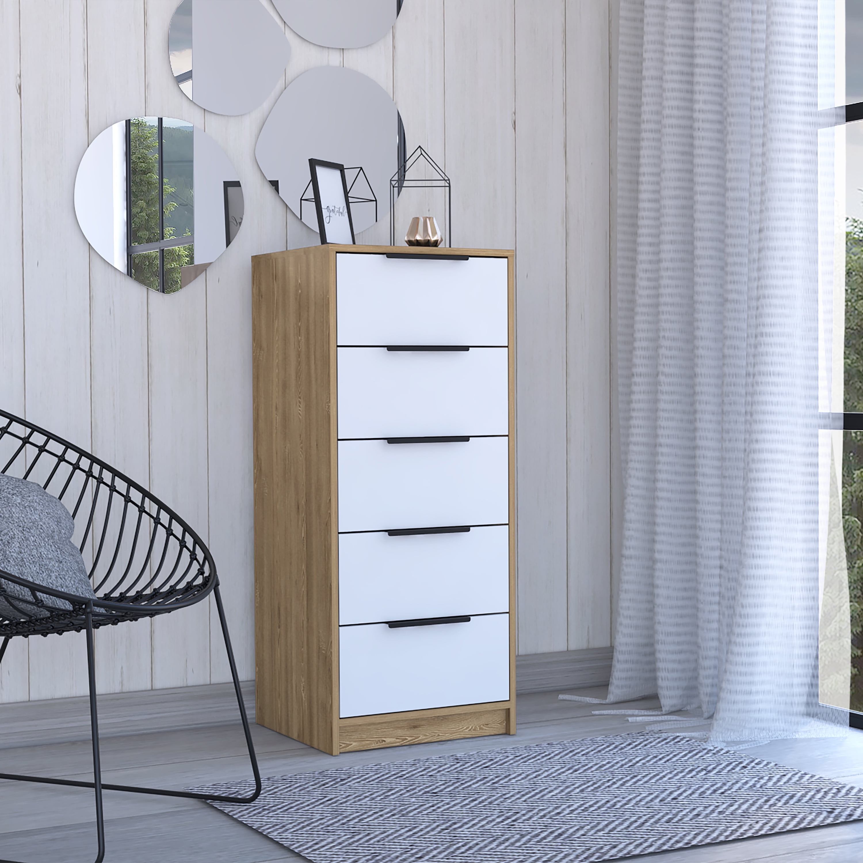 brown dresser with silver handles LOW WALNUT NINE-DRAWER DRESSER WITH LUCITE PULLS AND CHROME BASE  MODERN  REDUX
