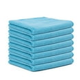 thumbnail image 1 of Nmkwnr 5 Pcs Dust Removal Cleaning Rags Microfiber Cleaning Cloths Cleaning Towels for Kitchen, Window, Glass, Car, 12 x 12 inch, 1 of 8