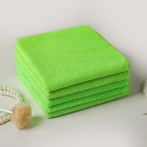 Nmkwnr 5 Pcs Reusable Cleaning Rag Microfiber Cleaning Cloth Cleaning Towels for House, Car, Windows, 12" x 12"