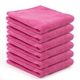 thumbnail image 1 of Nmkwnr 6 Pcs Absorbent Cleaning Rags Microfiber Cleaning Cloth Cleaning Towels Dusting Cloth for House, Kitchen, Car, Window, 12" x 12", 1 of 7