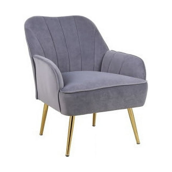 Nmkwnr Accent Chair Armchair for Living Room Bedroom Office, Gray
