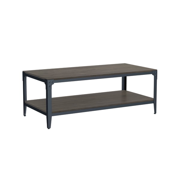 Nmkwnr Rectangle Coffee Table Tea Table for Living Room, Office, Home, Drake Brown
