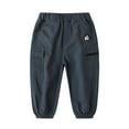 thumbnail image 1 of Nmmacb 1-8Y Baby Kids Boys Jogger Pants Sweat Pants Active Elastic Sweatpants Pants and Leggings with Pockets, 1 of 6