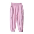 thumbnail image 1 of Nmmacb 2-12T Girls Bloomers Pants for Toddler Kid Teen Casual Basic Plain Soft Pant Summer Fall Comfy Cotton Mosquito Pants, 1 of 9