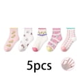 thumbnail image 1 of Nmmacb 9M-5Year Toddler Socks 5 Pairs Infant Baby Kids Socks for Boy Girls Spring Summer Thin Mesh Cute Cartoon Fall Breathable Socks, 1 of 8