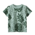 thumbnail image 1 of Nmmacb Boys Crew Neck T-Shirts Tee for Kids Baby,Toddler Short Sleeve Cartoon Shirts Little Boys T-Shirt Tops Tees for 1-10Y, 1 of 8