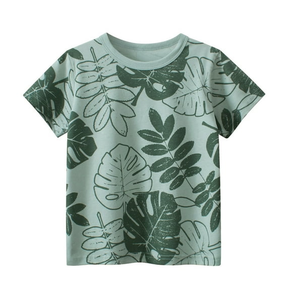 Nmmacb Boys Crew Neck T-Shirts Tee for Kids Baby,Toddler Short Sleeve Cartoon Shirts Little Boys T-Shirt Tops Tees for 1-10Y