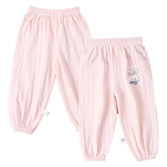 Nmmacb Girls Casual Pants Long Mosquito Pants Soft Cotton Pants Little Kids Joggers Pants for Girls 6M-5T