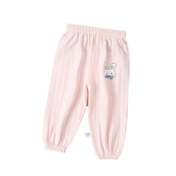 Nmmacb Girls Casual Pants Long Mosquito Pants Soft Cotton Pants Little Kids Joggers Pants for Girls 6M-5T