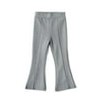 thumbnail image 1 of Nmmacb Kids Girl's Flare Leggings Pants Baby Toddler Bell Bottoms High Waisted Pants Casual Pants Activewear Kids Flare Trousers, 1 of 8