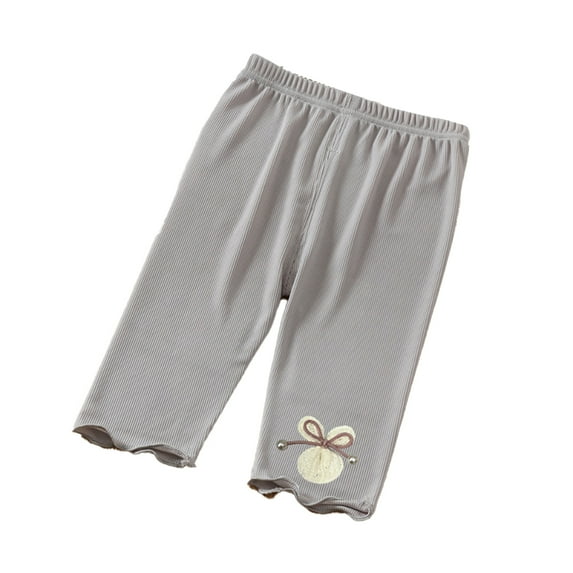 Nmmacb Kids Girls Pants 1-6Y Baby Spring Autumn Leggings Cartoon Trousers Stretch Snug Fitting Long Tights