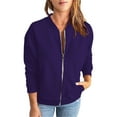 thumbnail image 1 of Nmmued Zip Up Sweatshirt Women, Womens Sweatshirts No Hood, Lightweight Jacket Women, Workout Jackets for Woman, Lightweight Sweatshirts for Women, Purple M, 1 of 9