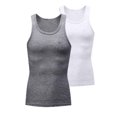 thumbnail image 1 of Nmnitkp 2PC or 1PC Tank Tops Men Soft, Breathable and Absorbent Men's Workout Tank Tops Sleeveless Muscle Gym Shirt Quick Dry Tank Tops, 1 of 6