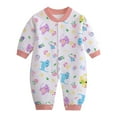 thumbnail image 1 of Nmnitkp Baby Boy Girl Rompers Bodysuit Jumpsuit Playsuit One Piece Outfit Healthy Fabric Clothes （Healthy Fabric，Comfortable, Soft and Skin-Friendly）, 1 of 4