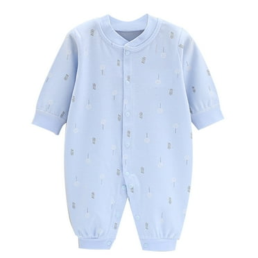 Nmnitkp Baby Boy Girl Rompers Bodysuit Jumpsuit Playsuit One Piece Outfit Healthy Fabric Clothes （Healthy Fabric，Comfortable, Soft and Skin-Friendly）