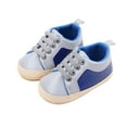 thumbnail image 1 of Nmnitkp Baby Shoes Anti-Slip Design Baby Boys Girls Shoes Non-Slip Rubber Sole Sneakers Infant First Walking Toddler Crib Shoes Newborn Loafers Flats, 1 of 7