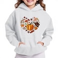 thumbnail image 1 of Nmnitkp Boys And Girls Hoodie Sweatshirt,Boys Sweatshirts Hooded,Hoodies for Teen Girls Fashion Fleece Pullover Tops Kids Clothes White,9 Years, 1 of 4