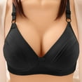thumbnail image 1 of Nmnitkp Bras for Women Pack Soft and Skin Friendly Women's Plus Size Minimizer Unlined Wireless Lace Full Coverage Bras & High Quality Fabric Push Up Bras for Women, 1 of 6