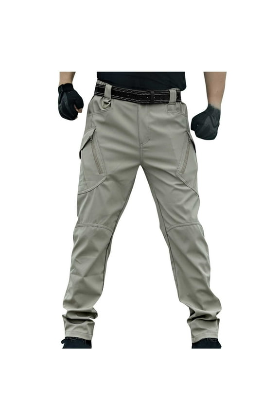 Cargo Pants for Men Hiking Pants Convertible Zip Off Lightweight Waterproof Quick Dry Outdoor Fishing Travel Safari Camping