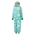 thumbnail image 1 of Nmnitkp Christmas Pajamas for Family Add Festive Atmosphere Matching Christmas Onesie Pajamas for Family, Hooded One Piece Vacation PJs, Cute Printed Holiday Loungewear, 1 of 6