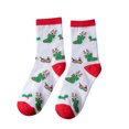 thumbnail image 1 of Nmnitkp Christmas Socks Add to the Festive Atmosphere Adult Christmas Holiday Socks Warm Winter Cozy Socks Fuzzy Socks With Plus Size And Anti-Slip Bottom（1/3/5Pairs）, 1 of 5