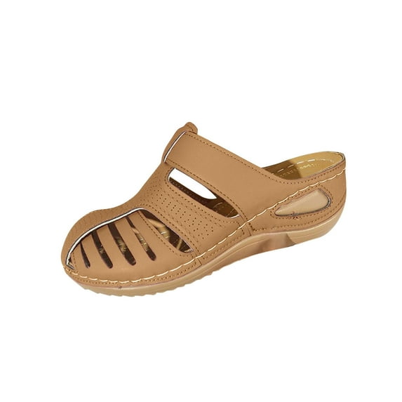 Nmnitkp Clogs for Women Mules Shoes: Comfortable Dressy Closed Toe Platform Sandals Summer Casual Adjustable Slip On Walking Wedges & Stylish and Elegant Sandals for Women 2026