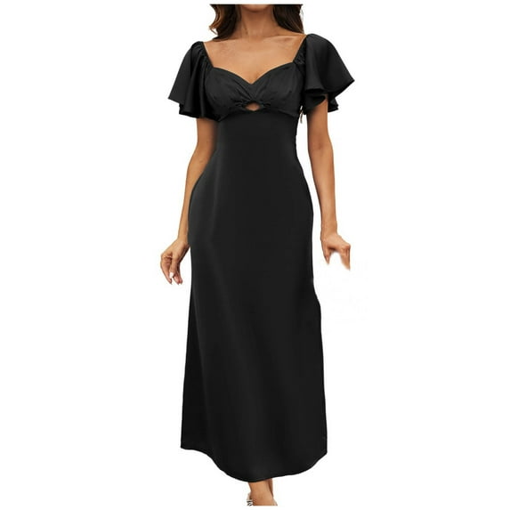 Nmnitkp Cocktail Dresses for Women Show Off Your Figure Women Sleeveless Off Shoulder Split Evening Cocktail Long Dress Unique Design Dresses for Women High Quality Homecoming Dresses