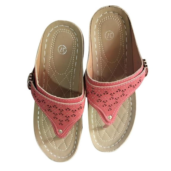 Nmnitkp Flip Flops For Women Stylish and Elegant Women's Sandals Yoga Mat Comfortable Beach Thong Sandals With Arch Summer Beach Walking Thong Cushion Sandals Slip On Indoor Outdoor(Thick Sole)