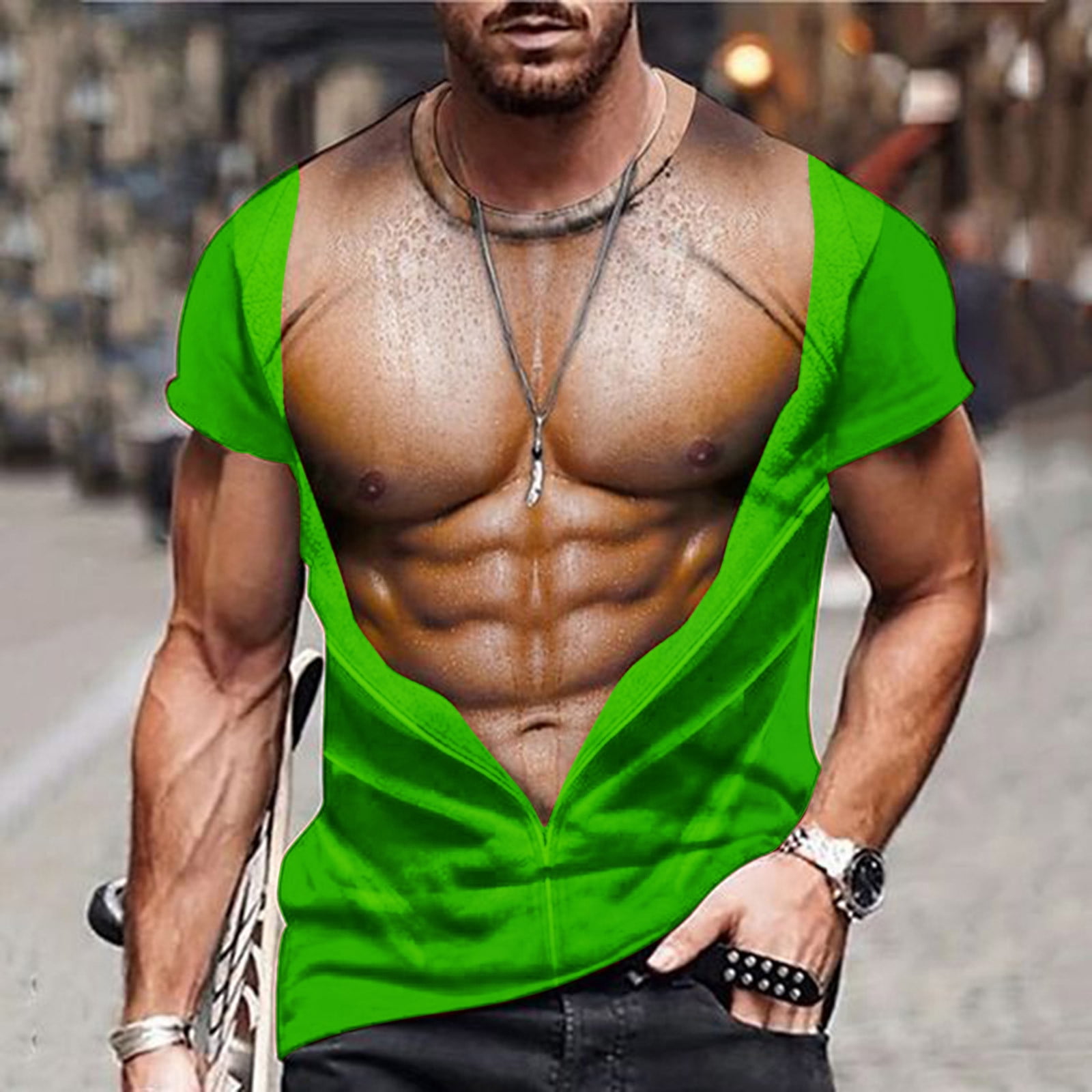 Nmnitkp-Funny-Shirts-Men-Half-