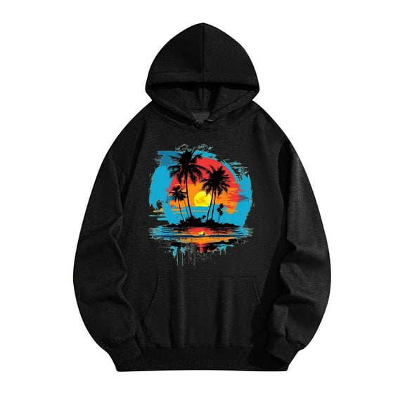 Nmnitkp Graphic Hoodies Cotton Y2k Hoodie Couple Hooded Sweatshirt Long Sleeve Pullover Oversized Hoodies 2025 Outfits Black,2XL