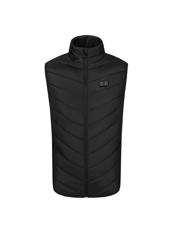 Heated Vest for Men & Women,11 Zone Double Control Heated Coat Smart heated Jacket, Battery Not Included High Cost Performance Vest Tops for Women Heated Coat
