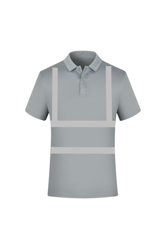 Hi Vis T Shirt ANSI Class 3 Reflective Safety Lime Orange Short Sleeve HIGH Visibility Reflective T-Shirt with Pockets