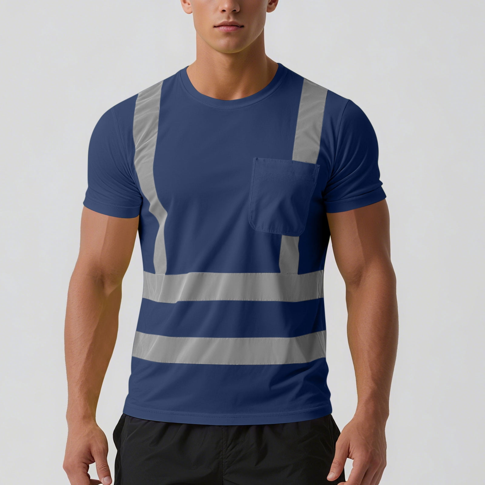 Nmnitkp High Visibility Shirts Quick Dry Safety T Shirts with ...
