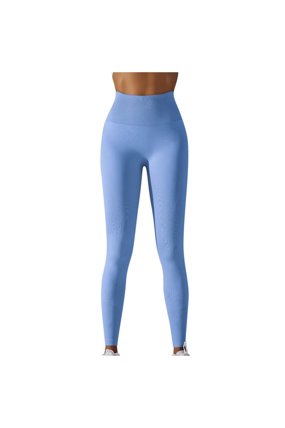 Leggings for Women High Quality Elastic Fabric Butt Lift Seamless Leggings for Women High Waisted Booty Workout Yoga Pants Gym Tights Wear-Resisting Durable Leggings
