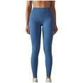 thumbnail image 1 of Nmnitkp Leggings for Women High Quality Elastic Fabric Butt Lift Seamless Leggings for Women High Waisted Booty Workout Yoga Pants Gym Tights Wear-Resisting Durable Leggings, 1 of 6
