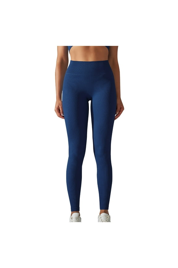 Leggings for Women High Quality Elastic Fabric Butt Lift Seamless Leggings for Women High Waisted Booty Workout Yoga Pants Gym Tights Wear-Resisting Durable Leggings