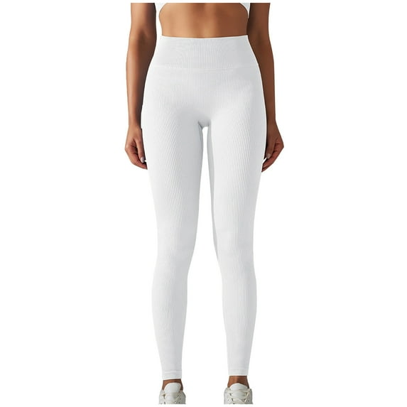 Nmnitkp Leggings for Women High Quality Elastic Fabric Butt Lift Seamless Leggings for Women High Waisted Booty Workout Yoga Pants Gym Tights Wear-Resisting Durable Leggings