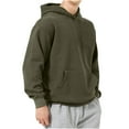 thumbnail image 1 of Nmnitkp Long Sleeve Shirt Comfortable and Warm Mens Loose Fit Crewneck Athletic Sweatshirt Long Sleeves Lightweight Workout Pullover Solid Color Sport Shirts Top & Soft and Skin-Friendly Sweatshirt, 1 of 5
